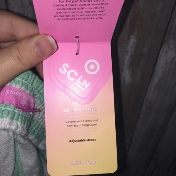 NWT Stoney Clover Ln. For Target Green Linen - Picture 7 of 7